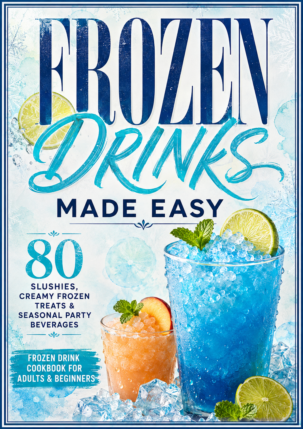The Countertop Slush Machine Cookbook: 80 Easy Frozen Drink Recipes for Fruity Slushies, Icy Blends, Creamy Treats & Seasonal Party Beverages – Hardcover Spiral-Bound Cookbook for Adults & Beginners
